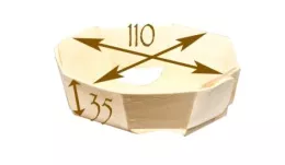 Barquette Panibois Octopuce Ø110xh35mm